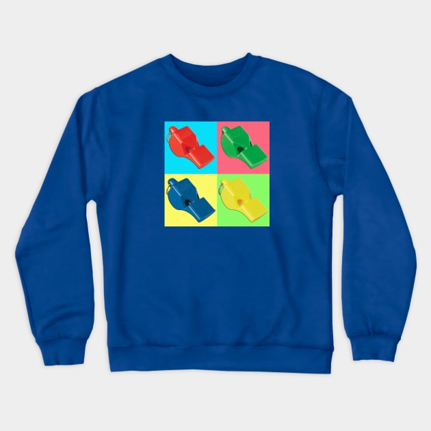 Pop Whistle Crewneck Sweatshirt by Angry Gym Teacher Merch Store